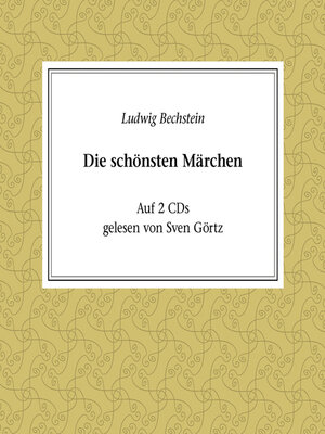 cover image of Ludwig Bechstein--Die schönsten Märchen